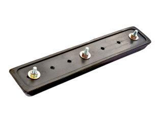 1x Rubberen bumperclaxon voor PORSCHE 911 F tot -73 912 Achterbumper ACHTER