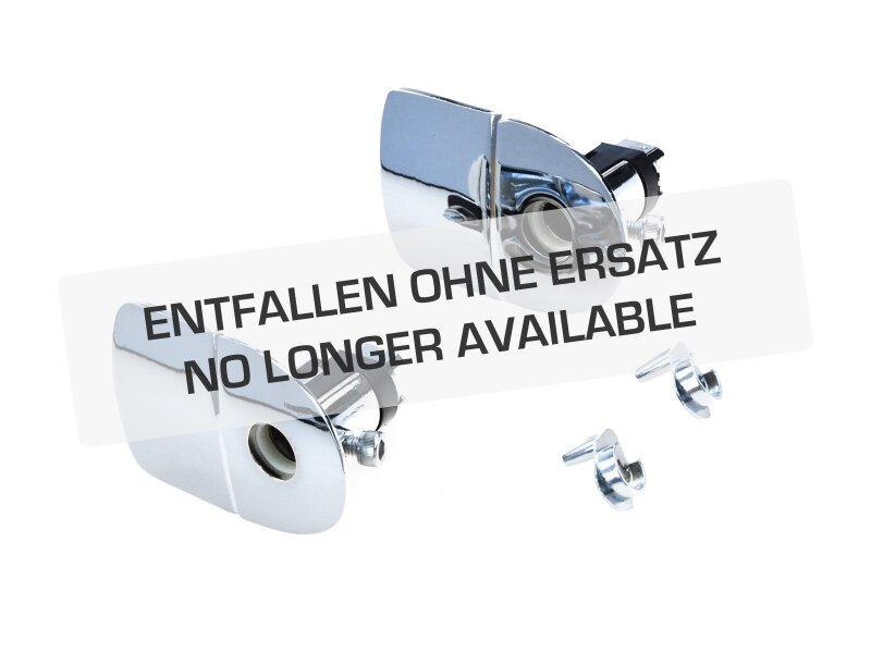 2x maniglie per porte PORSCHE 914 ESTERNE L+R CROMATE