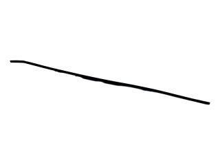 Tubazione paraurti per PORSCHE 911 Carrera RSR 3.0 73-74...