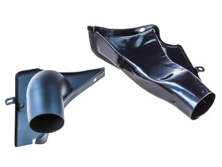 Conduits dair de chauffage pour PORSCHE 911 F 930, bride,...