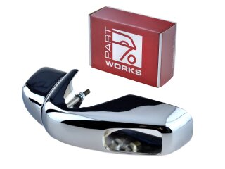 1x bumperhoorn voor PORSCHE 356 B C bumper ACHTER LINKS