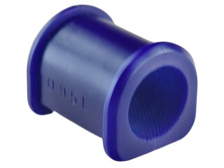 2 silentblocs de barre stabilisatrice 21 mm pour PORSCHE 911 G 2.7 930 - 77, silentblocs en polyur&eacute;thane, version Sport, arri&egrave;re