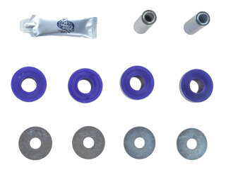 2x rubberen draagarm voor PORSCHE 964 993 PU-bussen...