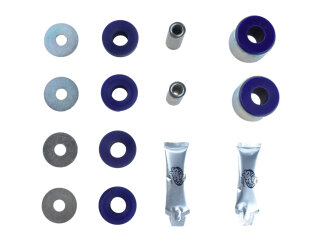 Bujes de goma para brazos de control de PORSCHE 964 993. Bujes de poliuretano para eje delantero (juego)