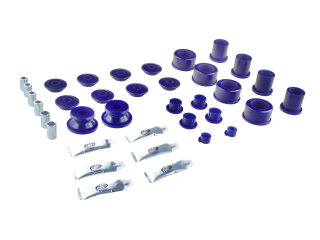 Rolamento de eixo de borracha para PORSCHE 911 F PU buchas SET FRONT + REAR