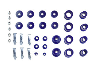 Rolamento de eixo de borracha para PORSCHE 911 F PU buchas SET FRONT + REAR