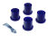 Rubber bearing chassis for PORSCHE 911 F axle bearing + stabilizer SET FRONT + REAR
