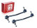 2 biellettes de barre stabilisatrice pour PORSCHE 964 Carrera 2 965 turbo AVANT G+D