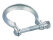 Exhaust clamp for PORSCHE 996 Carrera tailpipe rear silencer 99611110800