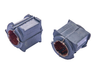 2x cuscinetto stabilizzatore 22,5mm per PORSCHE 996 Carrera 986 Boxster supporto in gomma ANTERIORE