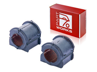 2x cuscinetto stabilizzatore 22,5mm per PORSCHE 996...