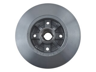 2x remschijven voor PORSCHE 924 2.0 125PS VOOR