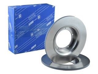 2x disques de frein pour PORSCHE 356 C Carrera 1600 AVANT