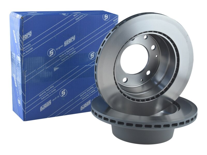 2x discos de freno para PORSCHE 911 2.2 2.4 2.7 3.0 SC...