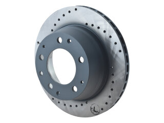 2x disques de frein pour PORSCHE 911 2.2 2.4 2.7 3.0 SC 930 ARRI&Egrave;RE SPORT