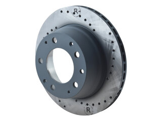 2x brake discs for PORSCHE 911 2.2 2.4 2.7 3.0 SC 930 REAR SPORT