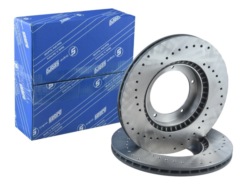 2x brake discs for PORSCHE 911 2.2 2.4 2.7 3.0 930 924S...