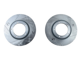 2x remschijven voor PORSCHE 911 2.2 3.0 930 924S 944 tot...