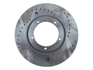 2x disques de frein pour PORSCHE 911 3.2 Carrera AVANT SPORT