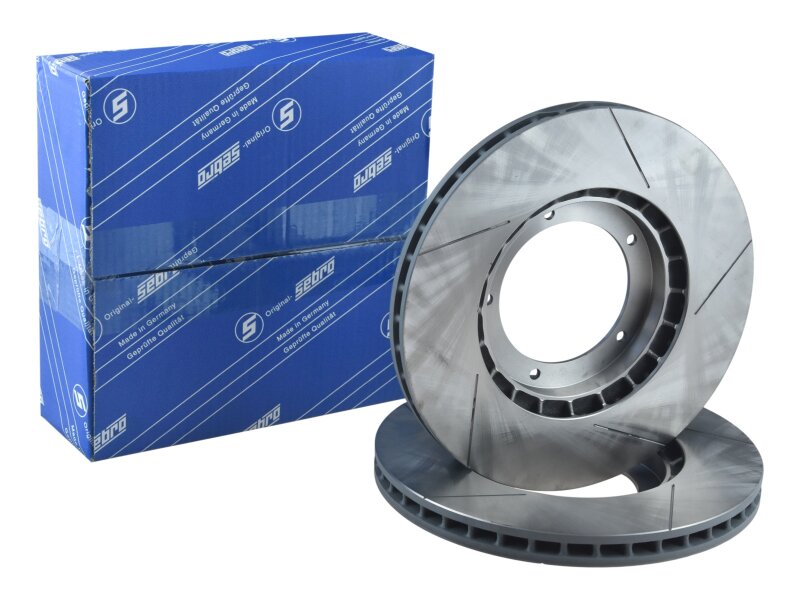 2x brake discs for PORSCHE 911 3.2 Carrera FRONT slotted