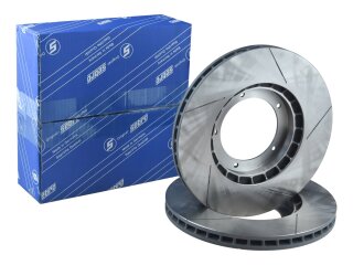 2x dischi freno per PORSCHE 911 3.2 Carrera FRONT scanalati