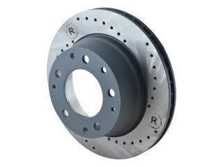 2x brake discs for PORSCHE 911 3.2 Carrera REAR SPORT