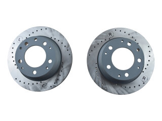 2x Bremsscheiben für PORSCHE 911 3.2 Carrera HINTEN...