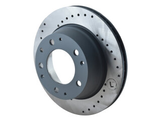 2x disques de frein pour PORSCHE 911 3.2 Carrera REAR SPORT