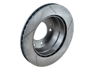 2x discos de freno para PORSCHE 911 3.2 Carrera TRASERO ranurado