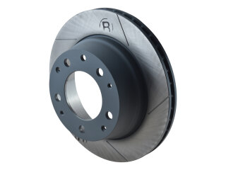 2x discos de freno para PORSCHE 911 3.2 Carrera TRASERO ranurado