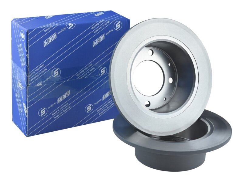 2x discos de freno para PORSCHE 914 1.7 1.8 2.0 TRASERO