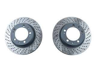 2x remschijven voor PORSCHE 944 turbo S2 928 4.7 5.0...