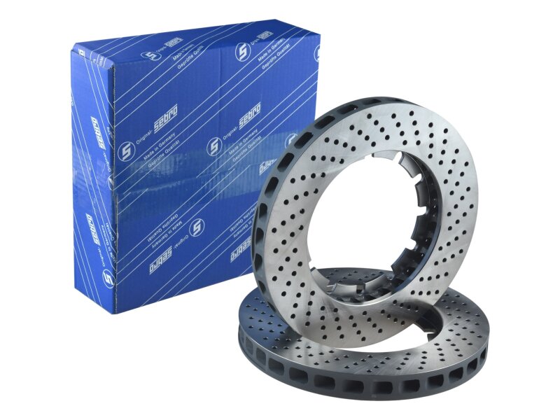 2x brake discs for PORSCHE 911 turbo 930 turbo 3.3 to -80...