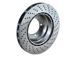 2x brake discs for PORSCHE 911 turbo 930 turbo 3.3 REAR