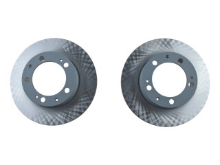 2x Bremsscheiben für PORSCHE 944 2.5 944S 2.7 87-89...