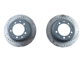 2x remschijven voor PORSCHE 924 turbo 2.5 S 944 -86 928...