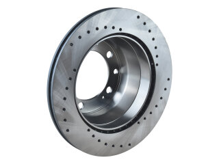 2x discos de freio para PORSCHE 944 S 2.5 2.7 87-89 REAR SPORT