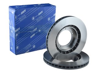 2x disques de frein pour PORSCHE 944 turbo jusqu&agrave; -86 AVANT