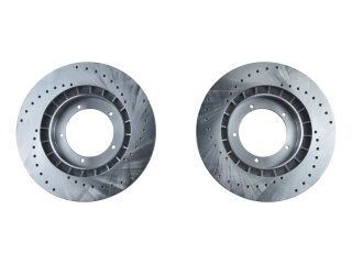 2x discos de freio para PORSCHE 944 turbo at&eacute; -86 FRONT SPORT