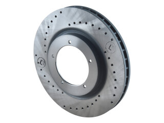 2x brake discs for PORSCHE 944 turbo up to -86 FRONT SPORT