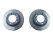 2 discos de freio para PORSCHE 944 turbo 951 87 -88 S2 3.0 968 FRONT