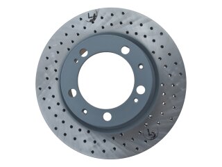 2 discos de freio para PORSCHE 944 turbo 951 87 -88 S2 3.0 968 FRONT SPORT