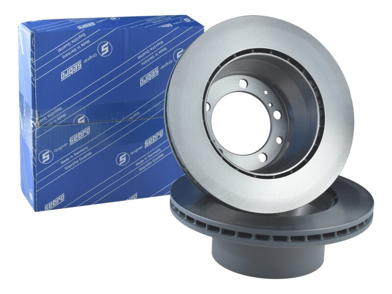 2 discos de freno para PORSCHE 964 Carrera 944 S2 951 de 87- 968 TRASEROS