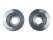 2 discos de freno para PORSCHE 964 Carrera 944 S2 951 de 87- 968 TRASEROS