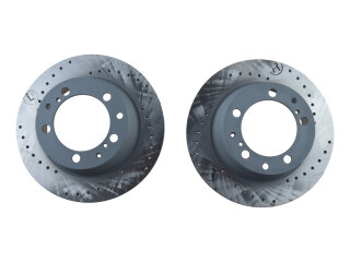 2 dischi freno per PORSCHE 964 Carrera 944 S2 951 dal 87- 968 POSTERIORE SPORT
