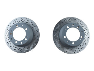 2x dischi freno per PORSCHE 964 RS 968 M030 POSTERIORE