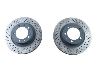 2x discos de freno para PORSCHE 964 RS DELANTERO