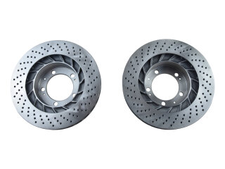 2x brake discs for PORSCHE 964 RS FRONT