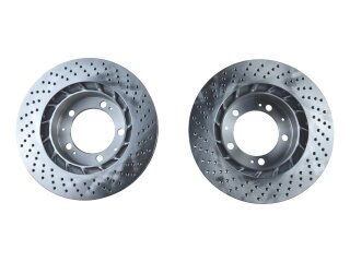 2x Bremsscheiben f&uuml;r PORSCHE 993 Carrera VORNE
