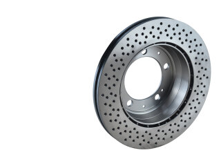 2x brake discs for PORSCHE 993 Carrera 2 REAR